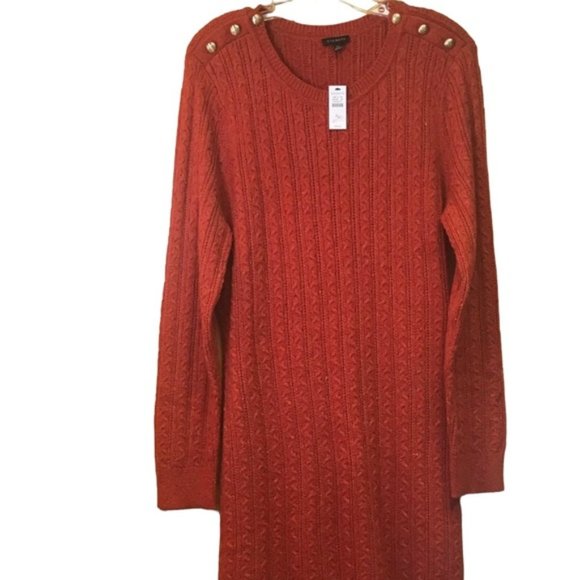 Talbots Dresses Talbots Nwt Sweater Dress Xl Poshmark